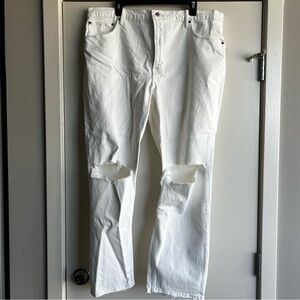 Abercrombie 90s Ultra High Rise Straight Jeans